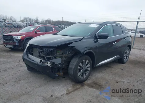 2017 Nissan Murano Sv from USA, damaged, VIN 5N1AZ2MH2HN140325